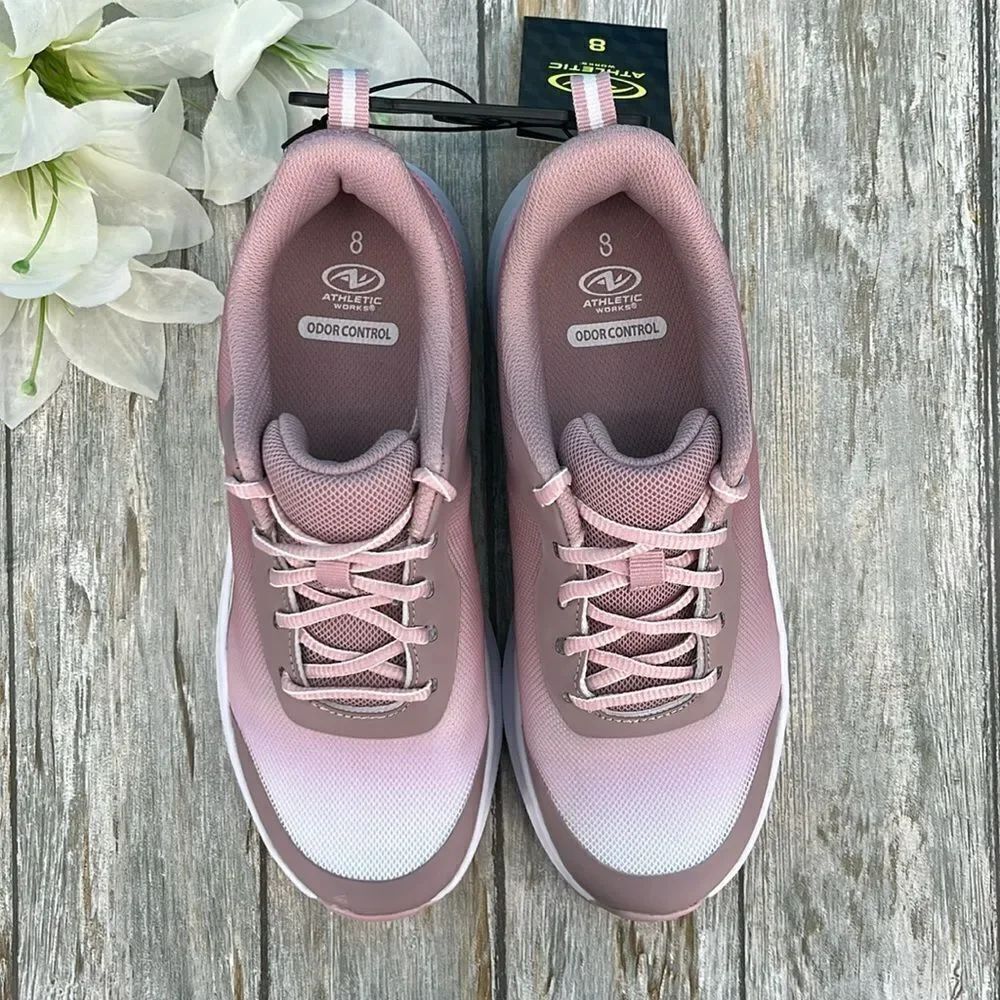Women's Lifestyle Active Mesh Jogger Sneakers Shoes Size 8
